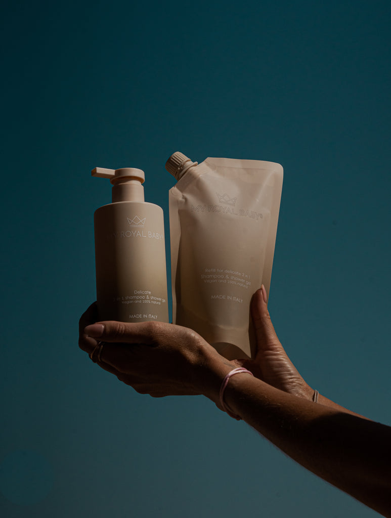 My Royal Baby® Set: Delicate 2-in-1 Shampoo & Shower Gel + Refill